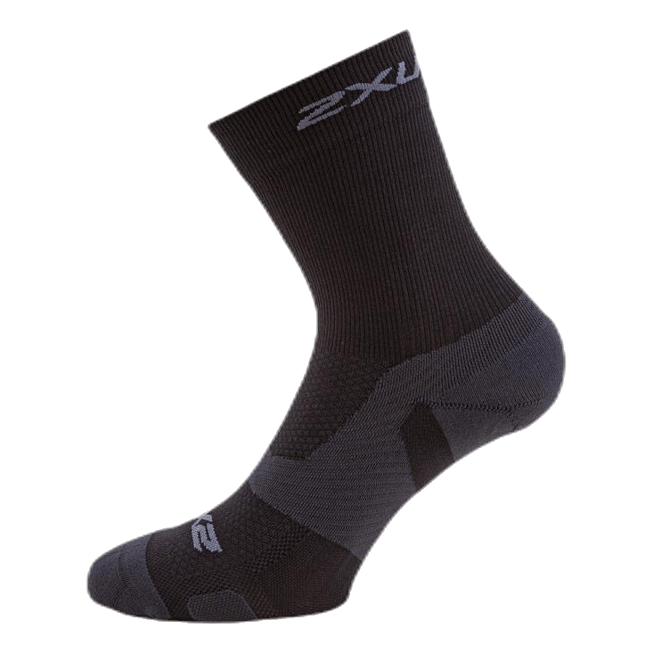 Vectr Light Cushion Crew Socks Black/Grey