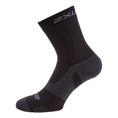 Vectr Light Cushion Crew Socks Black/Grey