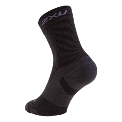 Vectr Light Cushion Crew Socks Black/Grey