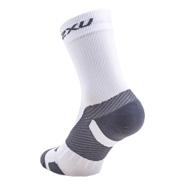 Vectr Light Cushion Crew Socks White/Grey