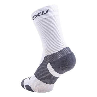 Vectr Light Cushion Crew Socks White/Grey