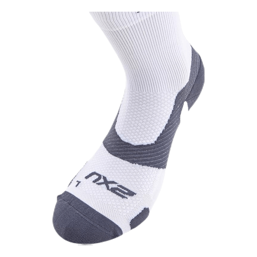 Vectr Light Cushion Crew Socks White/Grey