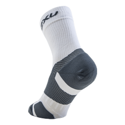 Vectr Cushion Crew Socks White/Grey