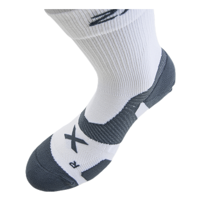 Vectr Cushion Crew Socks White/Grey