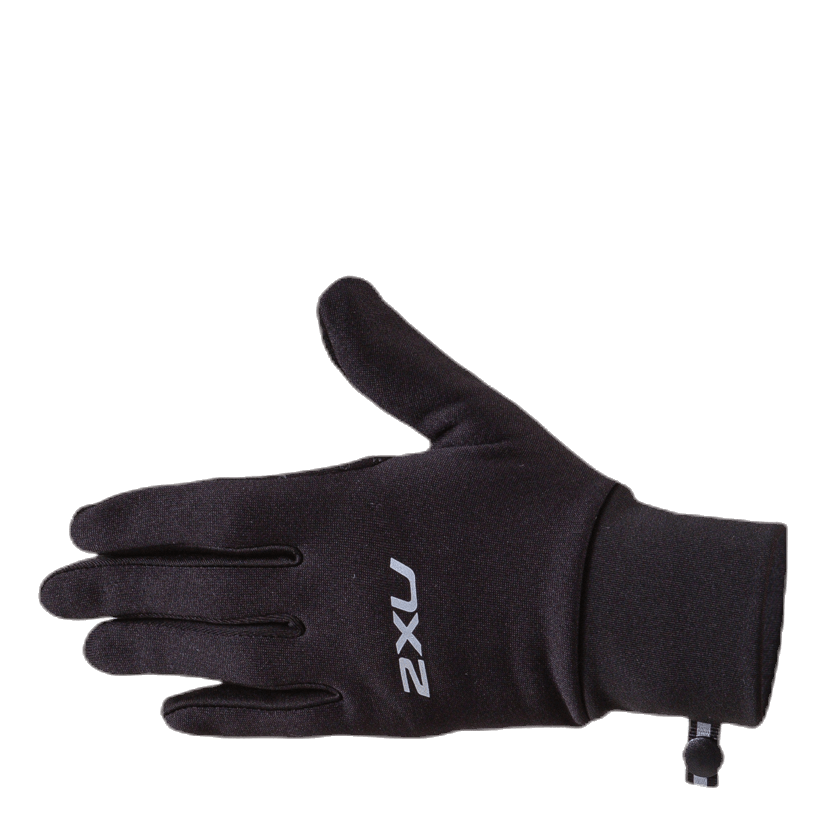 Run Glove Black/Silver