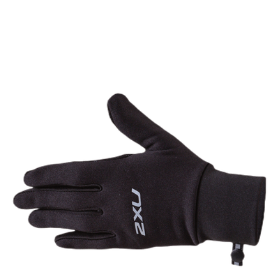 Run Glove Black/Silver