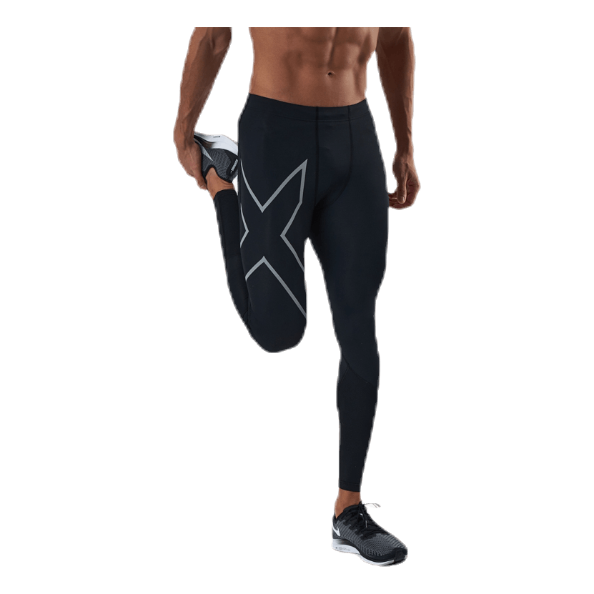 Run Dash Compr Tights Black/Silver