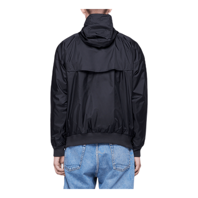 Hooded Windbreaker Black